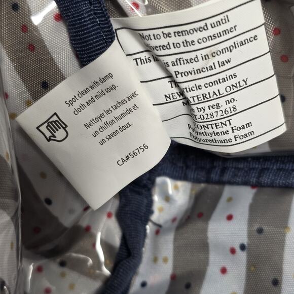 LUG Mini Trolley Cosmetic Bag Rainbow dots luggage Case Travel Pouch Pockets - Picture 10 of 16